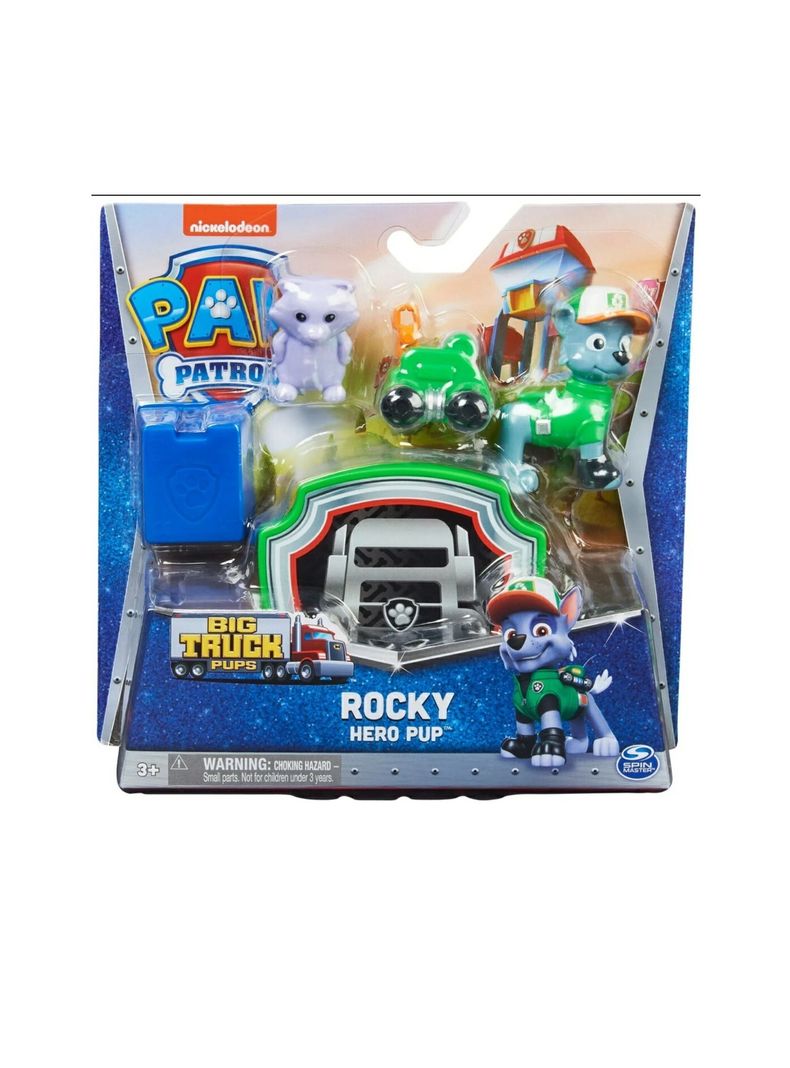 Figura Rocky con Camión de Paw Patrol Hero Pups de Spin Master-2