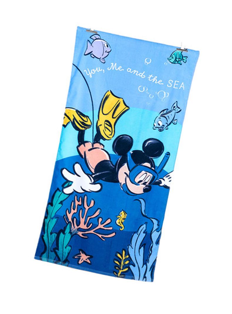 Toalla De Playa Mickey Mouse Me, You And The Sea de Disney-0