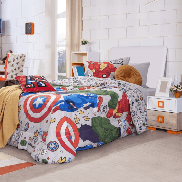 Plumón 1.5 Plazas Avengers War-1