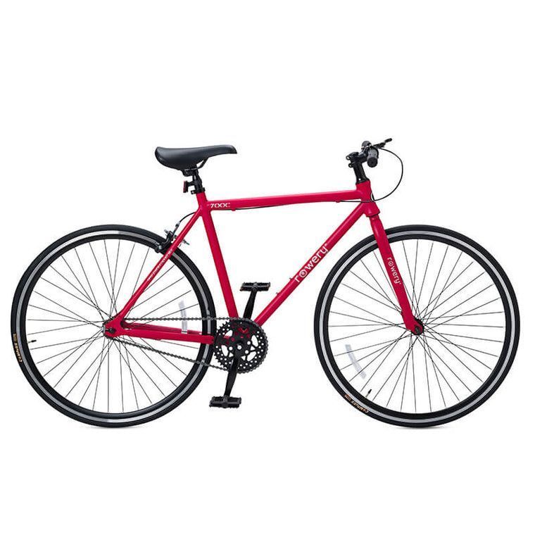 Bicicleta Hefesto Urbana Rojo-0