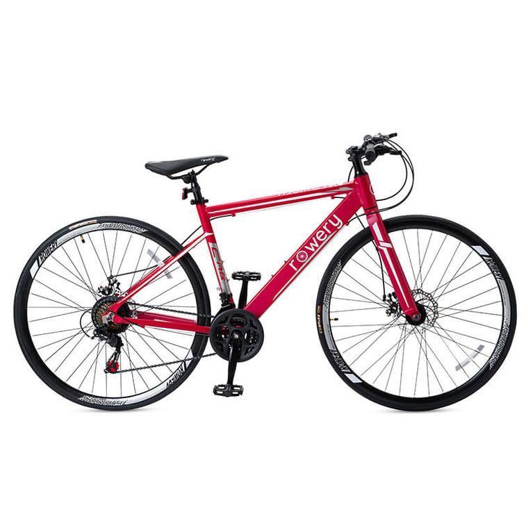 Bicicleta Hestia 21 Cambios Aluminio Rojo-0