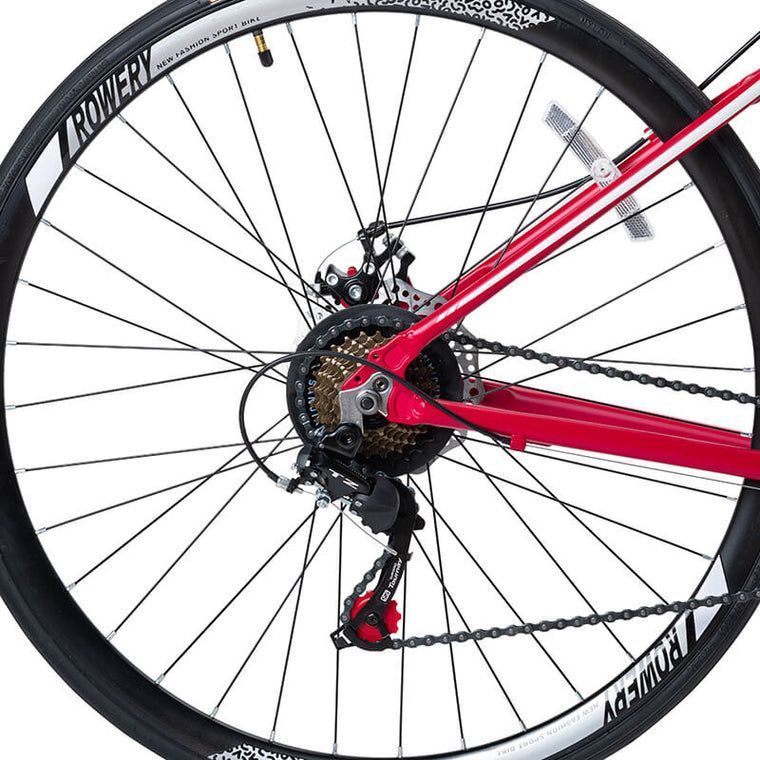 Bicicleta Hestia 21 Cambios Aluminio Rojo-4