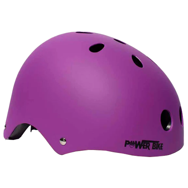 Casco Urbano con Luz Purpura Talla S Morado