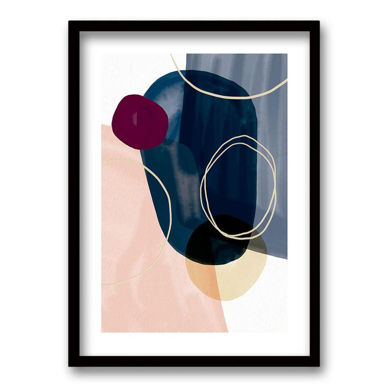Cuadro Balloon - 40x30 cm Negro M-L
