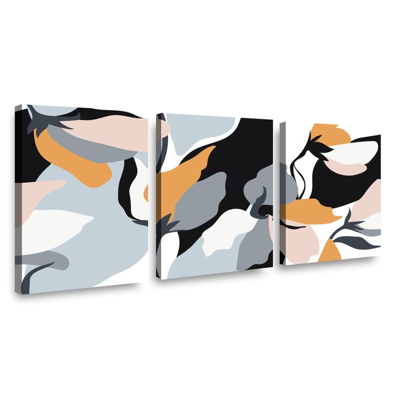 Canvas trio Tulipan 70x50cm.-0