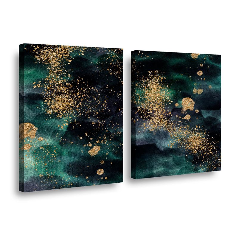 Canvas duo Shimmering 70x50cm.-0