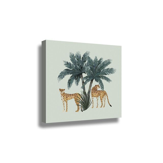 Canvas 60x60 cms Dos Tigres-0