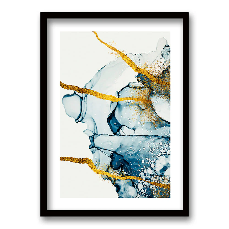 Cuadro Mar Dorado - 40x30 cm