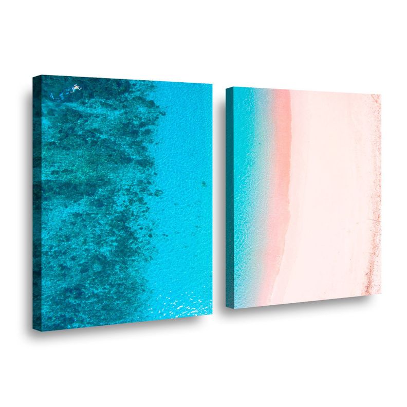 Canvas duo Mar Rosa 70x50cm.-0