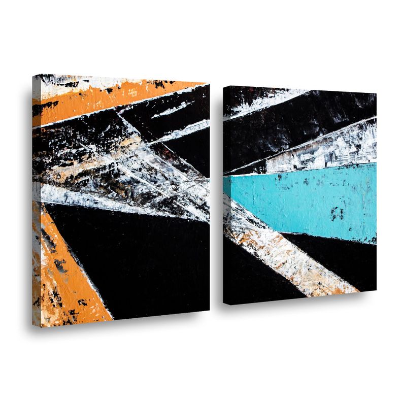 Canvas duo Abstracto king 70x50cm.-0