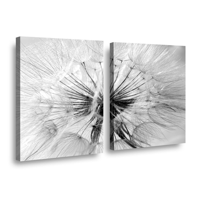 Canvas duo Flor de Leon 70x50cm.-0