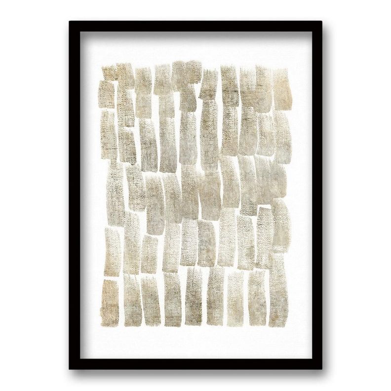 Cuadro Chips Gold - 40x30 cm Negro M-L