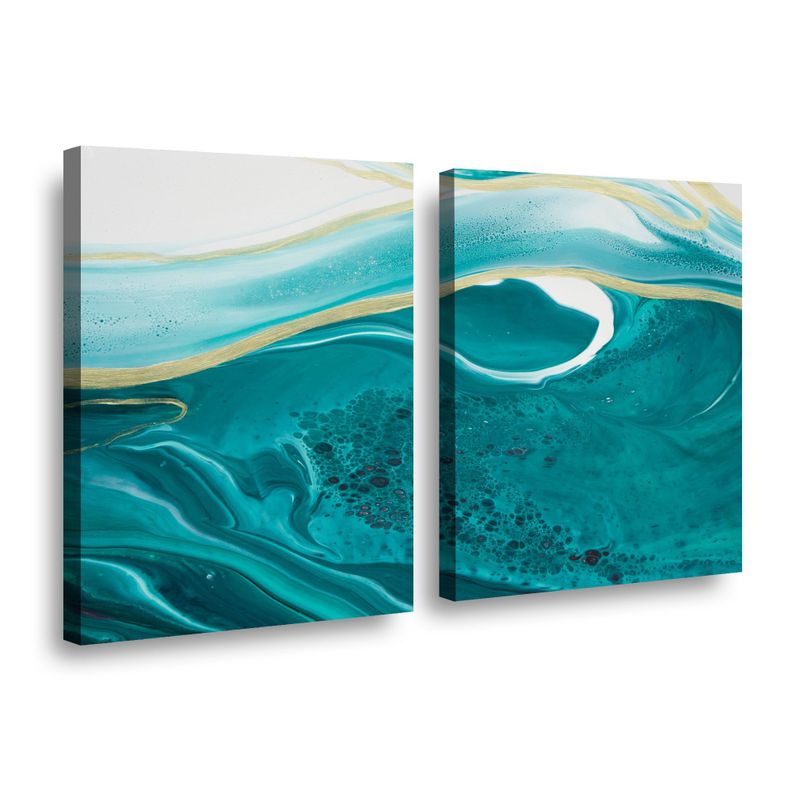 Canvas duo Calipso Gold 70x50cm.-0