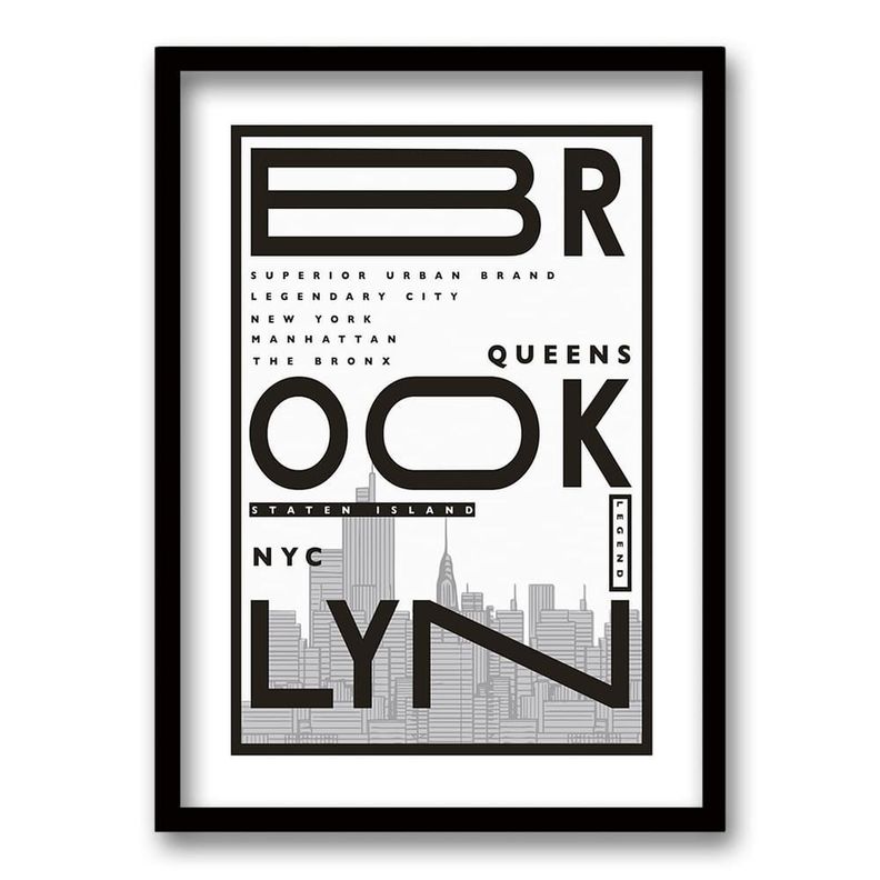 Cuadro Brooklyn - 40x30 cm