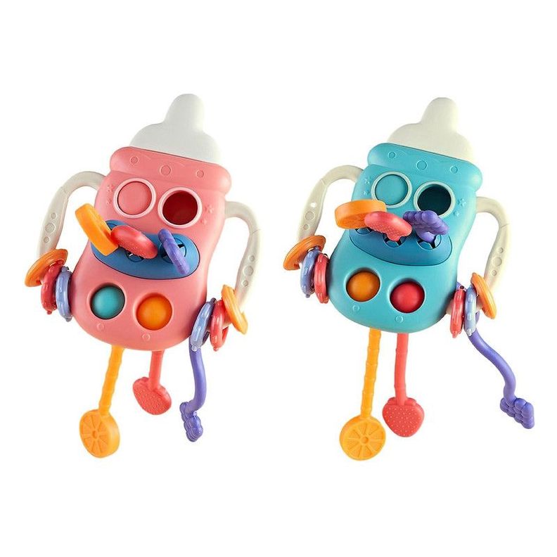 Juguete Sonido Silicona Sensorial Acitividades Bebes Lau-0
