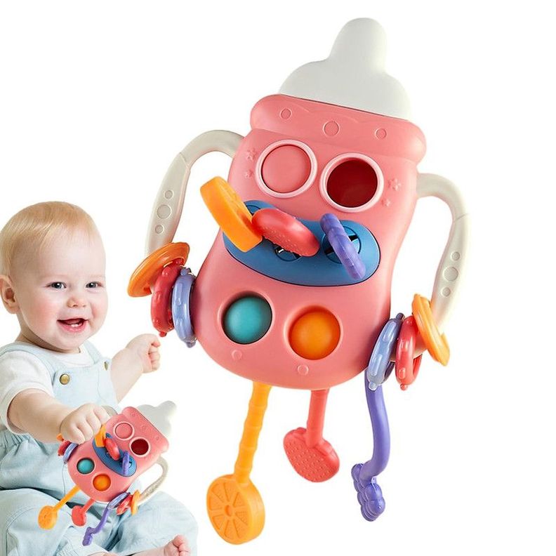 Juguete Sonido Silicona Sensorial Acitividades Bebes Lau-3