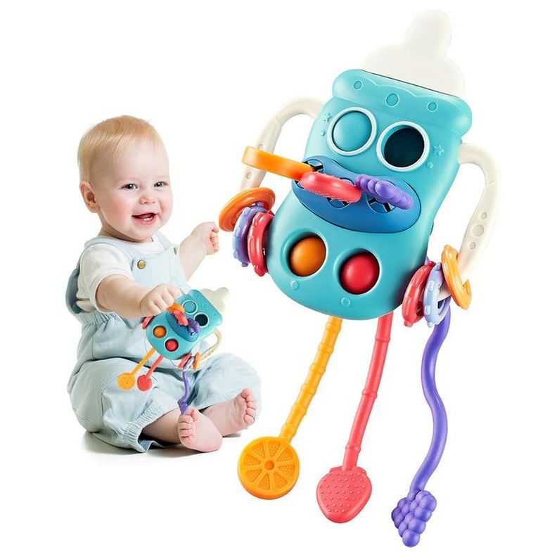 Juguete Sonido Silicona Sensorial Acitividades Bebes Lau-4