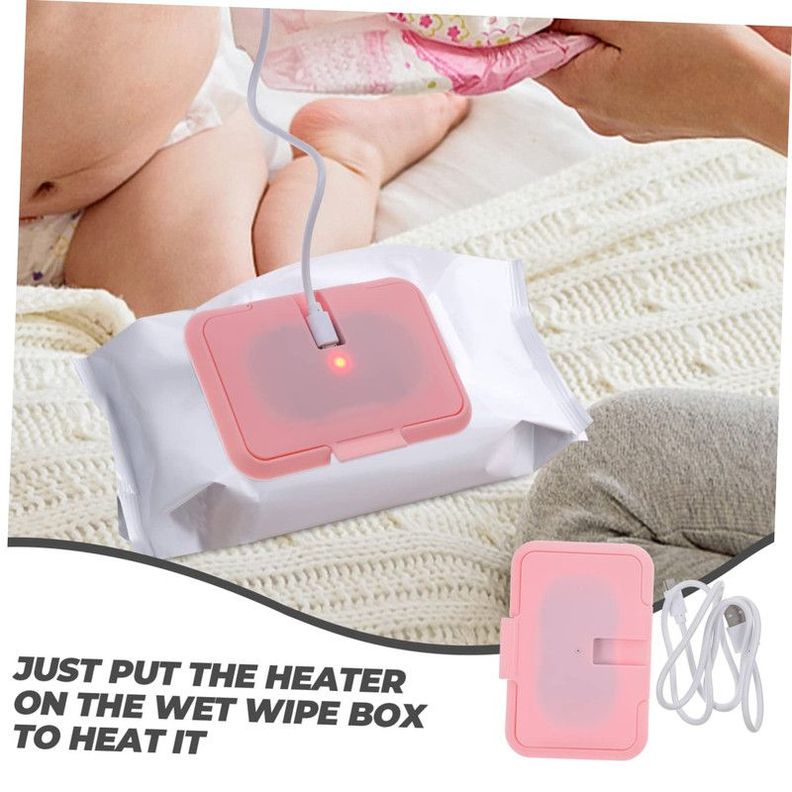Toallitas Humedas Calentador  Mini USB Portatil Dispensador Lau-3