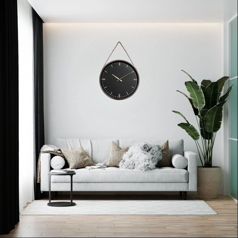 Reloj Pared Analógico Decorativo Moderno Elegante Jhn-5