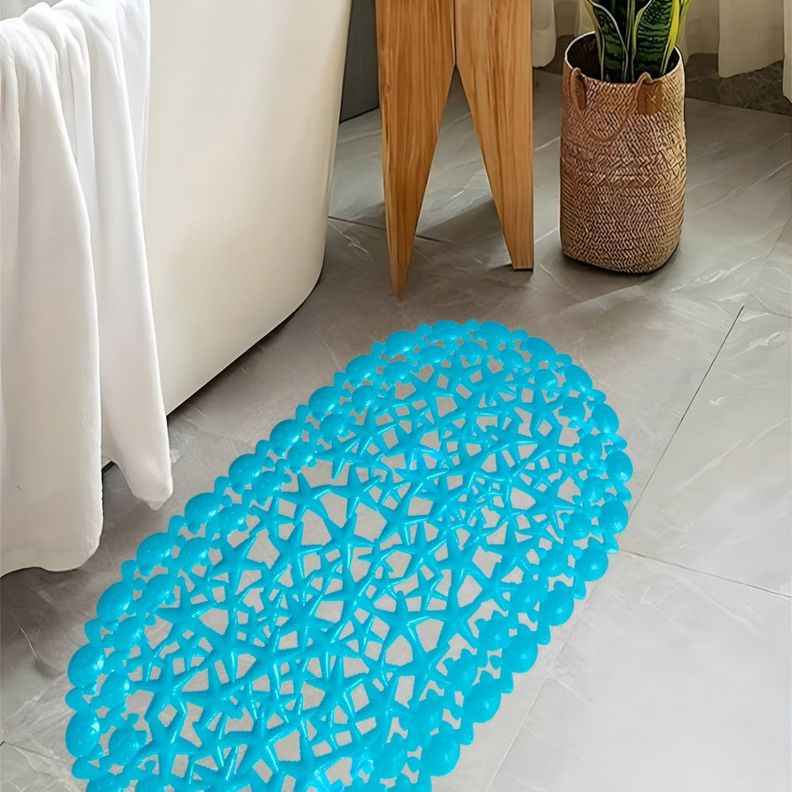 Set de 4 Alfombra Baño Antideslizante Ducha Marino Jhn -2