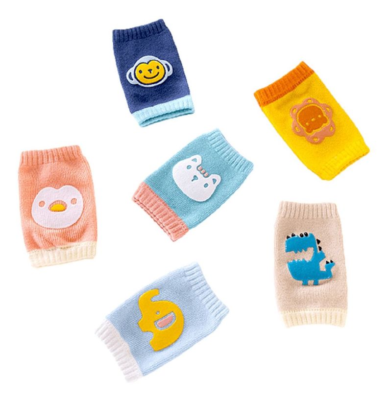 Set 12 Rodilleras Unisex Proteccion Antideslizante Bebes Lau-1