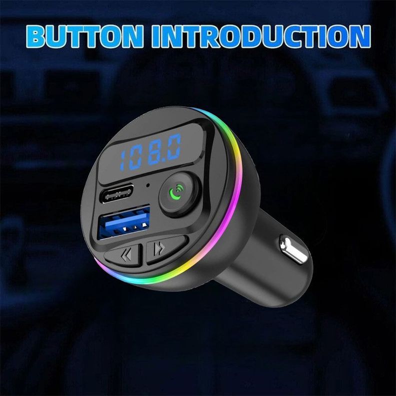 Transmisor Manos Libre G46 Carro USB Audio Microfono Lau-1
