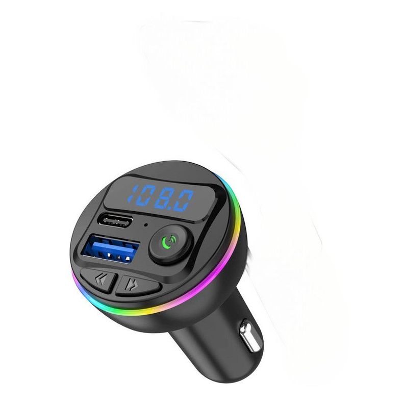 Transmisor Manos Libre G46 Carro USB Audio Microfono Lau-2