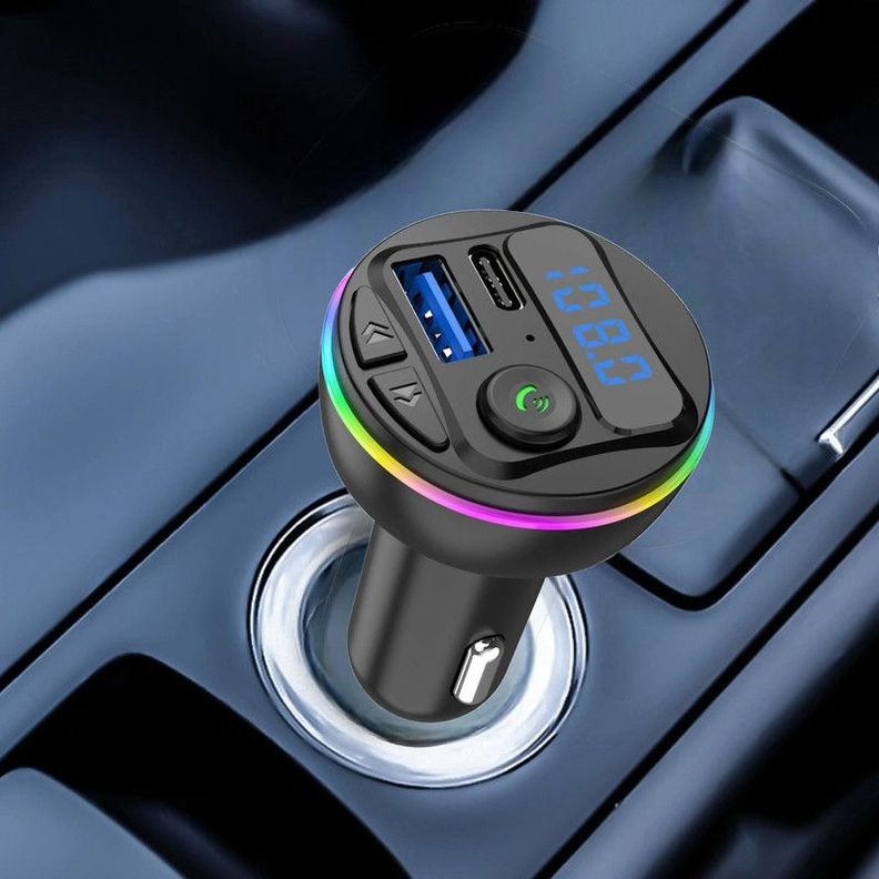 Transmisor Manos Libre G46 Carro USB Audio Microfono Lau-7