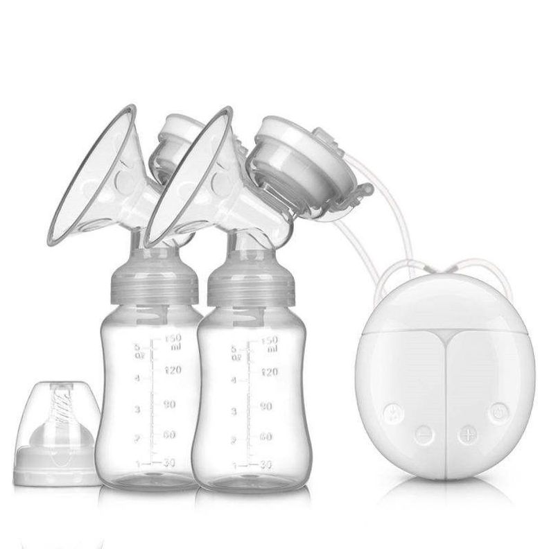 Extractor Leche Multifuncional Doble Portatil Mama Lau-5