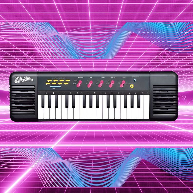 Juguete Piano Teclado Musical Niños 32 Teclas Lau-8