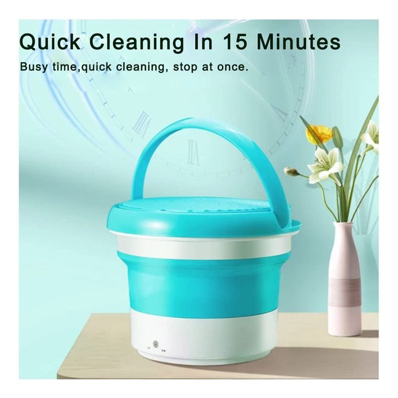 Mini Lavadora Portátil Limpieza Automática Ropa Jhn-6