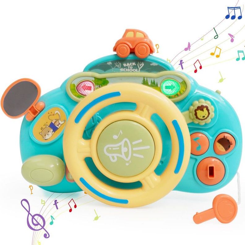 Juguete Simulacion Volante Interactivo Sonido Bebe Lau-4