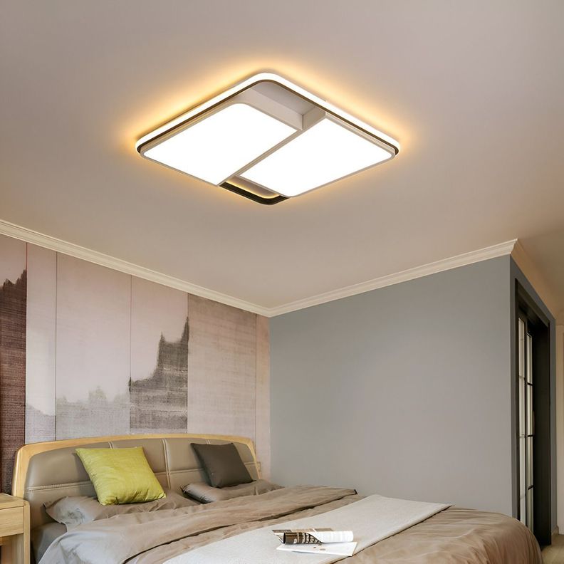 LÁMPARA DE TECHO LED Acrílica Ultrafina Montaje Empotrado-4
