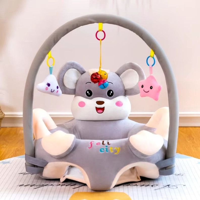 Cojín Asiento Apoyo Bebé Felpa Anticaídas Lavable Jhn-3