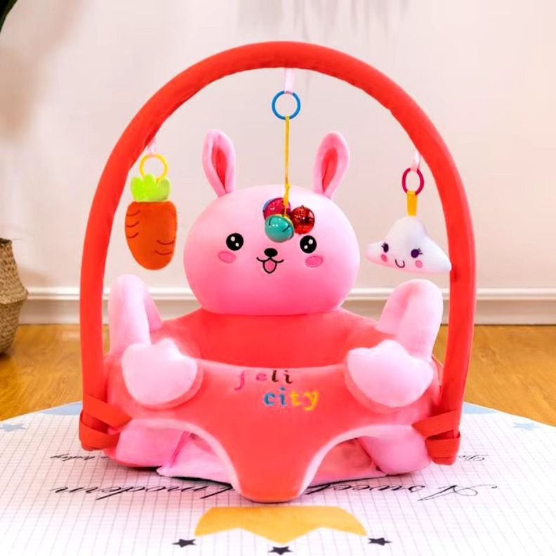 Cojín Asiento Apoyo Bebé Felpa Anticaídas Lavable Jhn-8