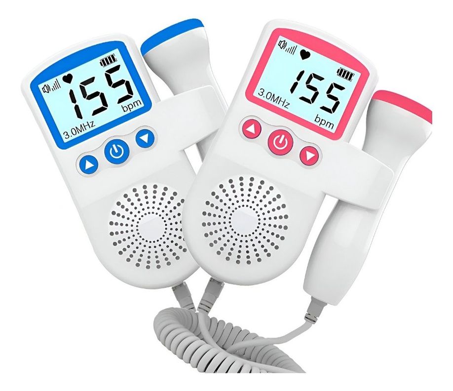 Ecógrafo Doppler Fetal Portátil Latidos Corazón Bebé Jhn-1