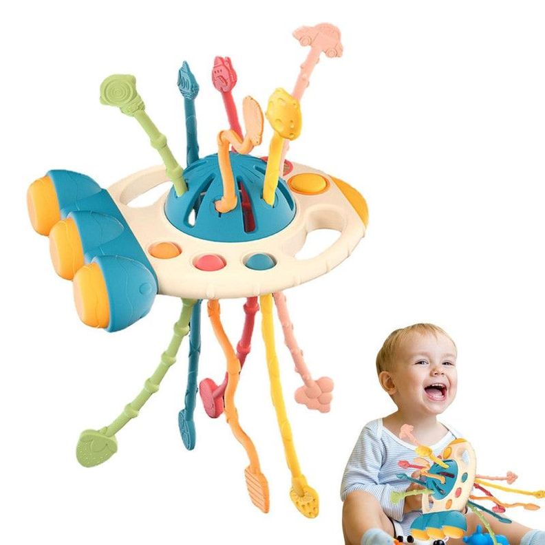 Juguete Sensorial Silicona Desarrollo Psicomotor Bebe Lau-0