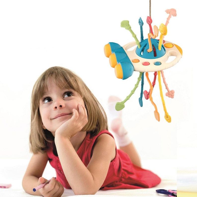 Juguete Sensorial Silicona Desarrollo Psicomotor Bebe Lau-1