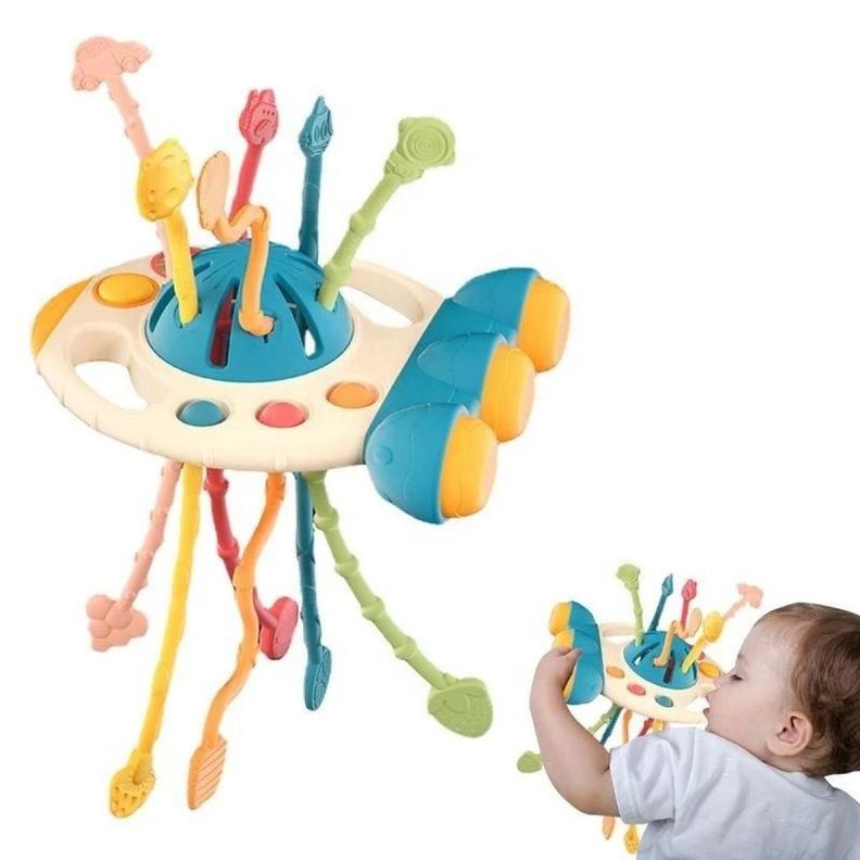 Juguete Sensorial Silicona Desarrollo Psicomotor Bebe Lau-6