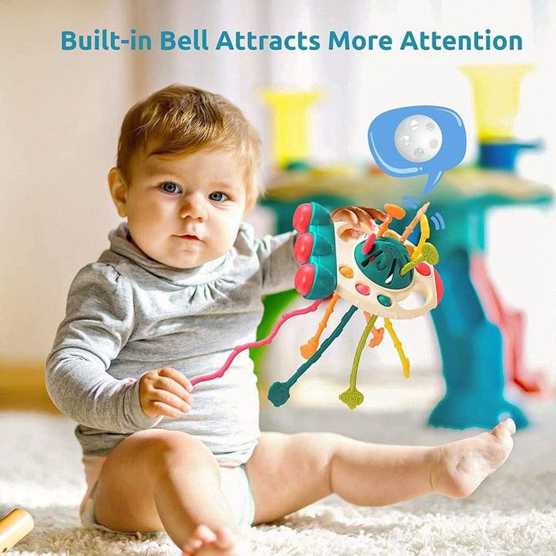 Juguete Sensorial Silicona Desarrollo Psicomotor Bebe Lau-8
