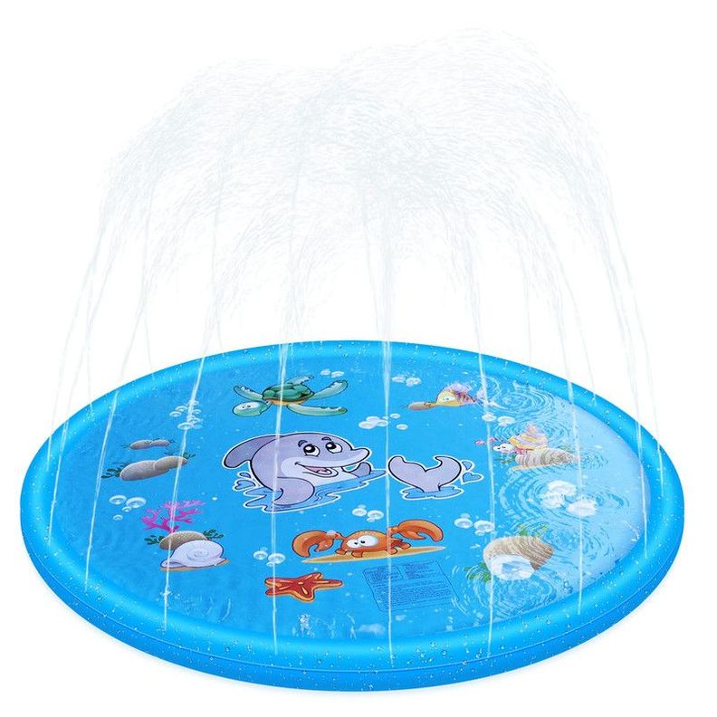 Alfombra Rociador Agua 1.7M Aire Libre Diversion Niños Lau-0