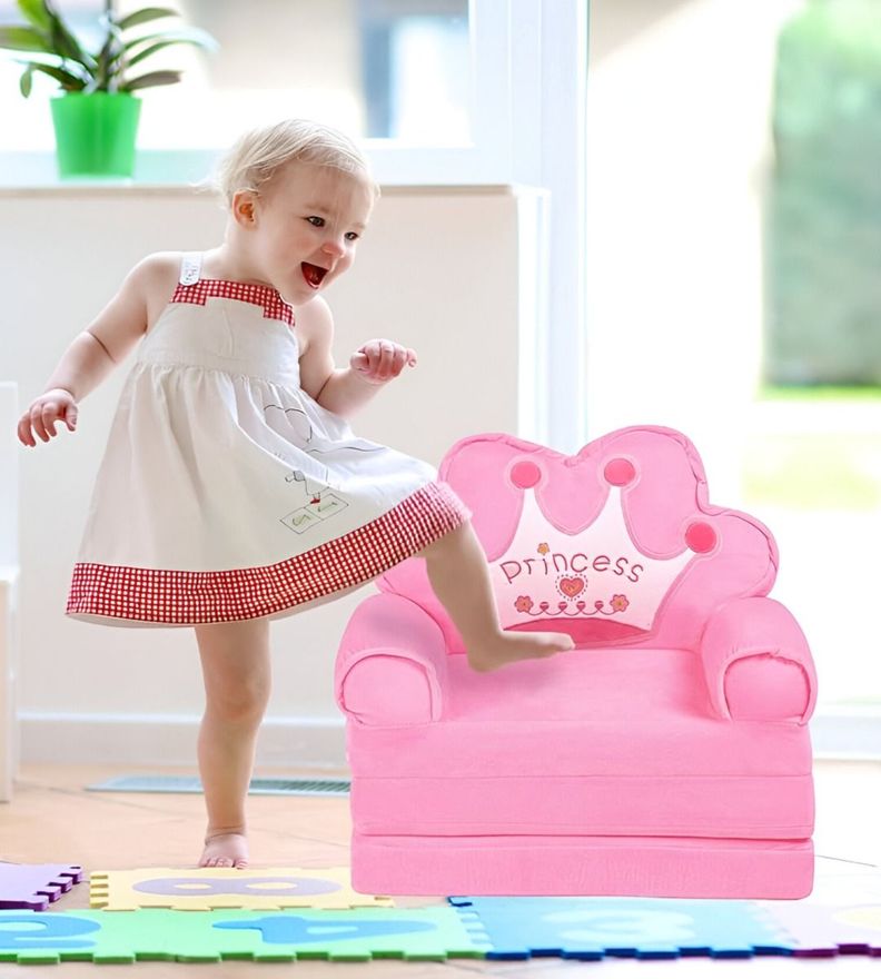 Sofá Cama Silla Reposabrazos Triple Plegable Niños Jhn-5