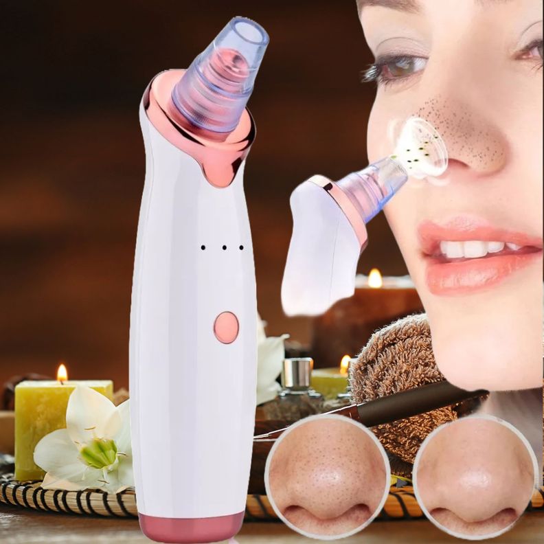 Removedor Puntos Negros Espinilla Limpieza Facial 5en1 Usb-2