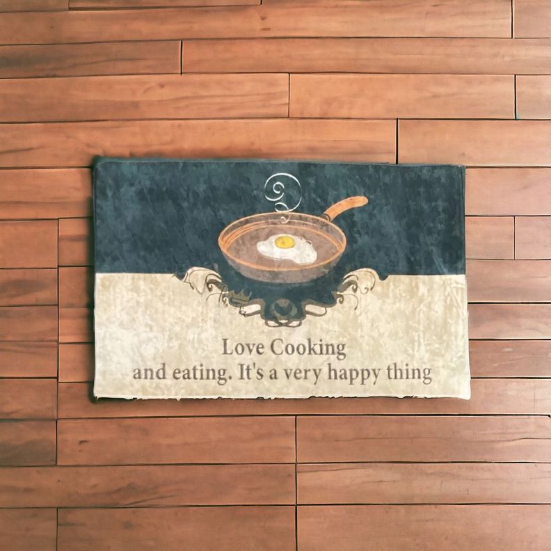 Alfombra Decorativa Cocina 2 Piezas Antideslizante Piso Jhn-3