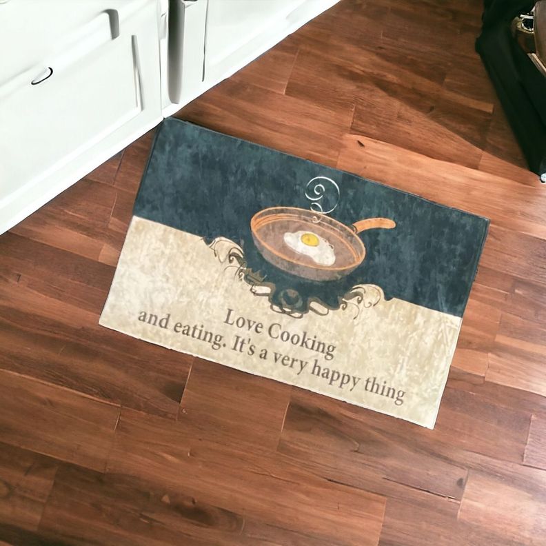 Alfombra Decorativa Cocina 2 Piezas Antideslizante Piso Jhn-5