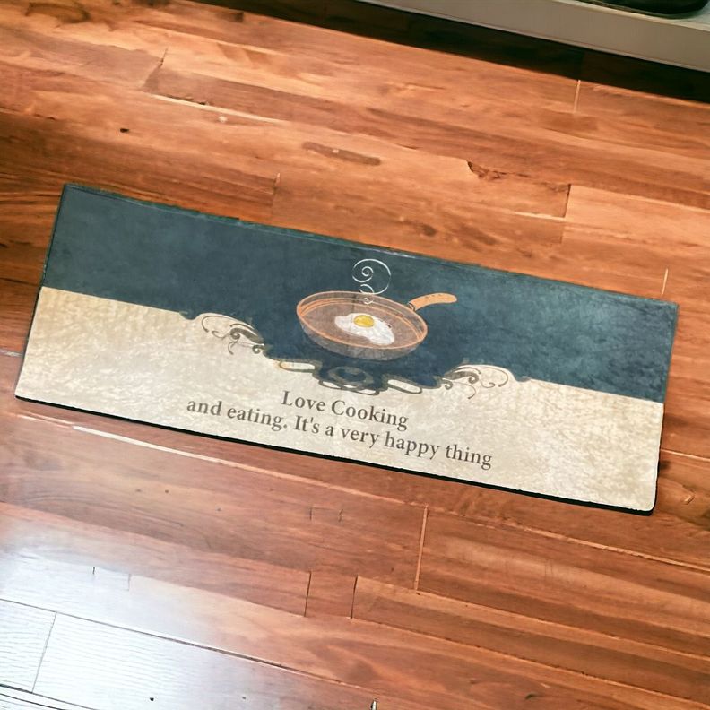 Alfombra Decorativa Cocina 2 Piezas Antideslizante Piso Jhn-8
