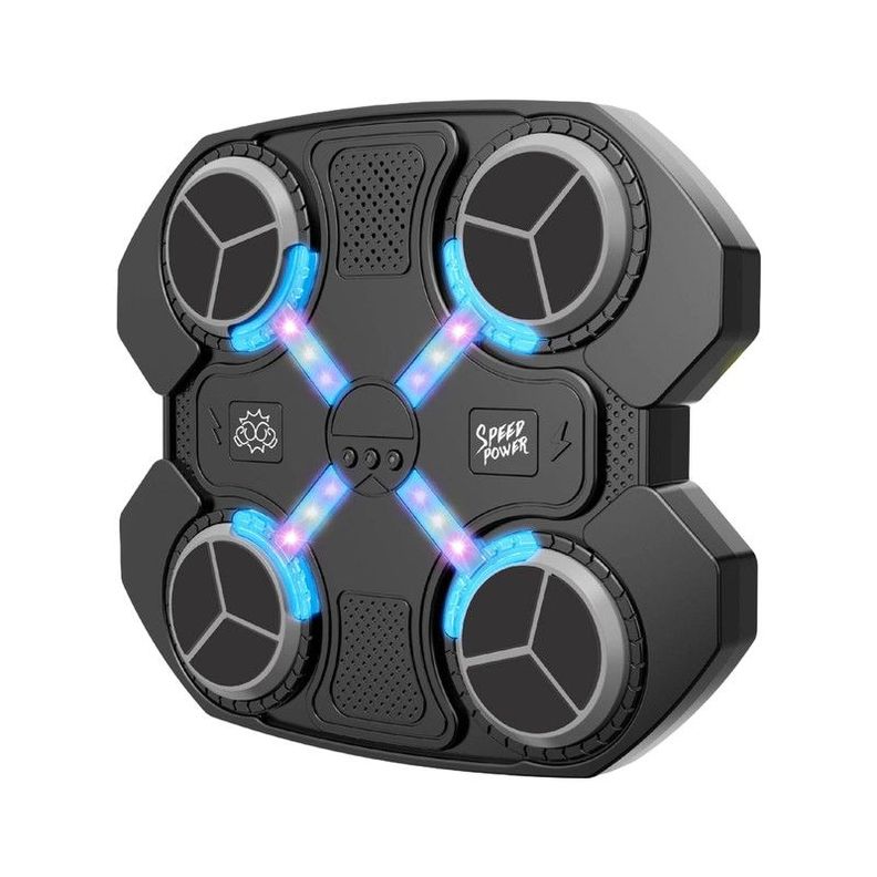Maquina Boxeo XS Led Guantes Musical Entretenimiento Lau-0