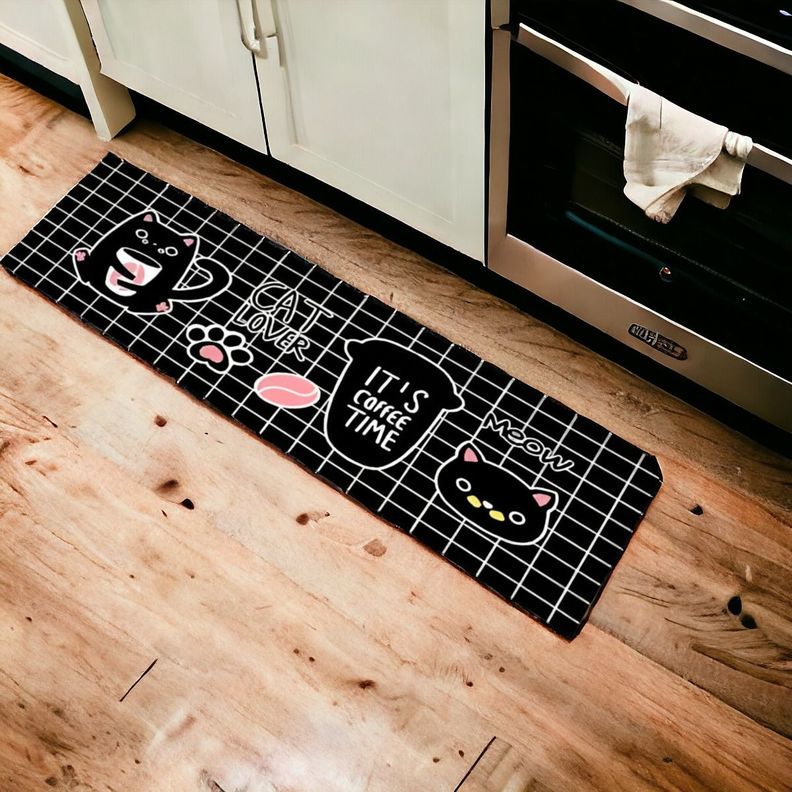 Alfombra Piso Cocina Antideslizante Decorativa 2 Piezas Jhn-8