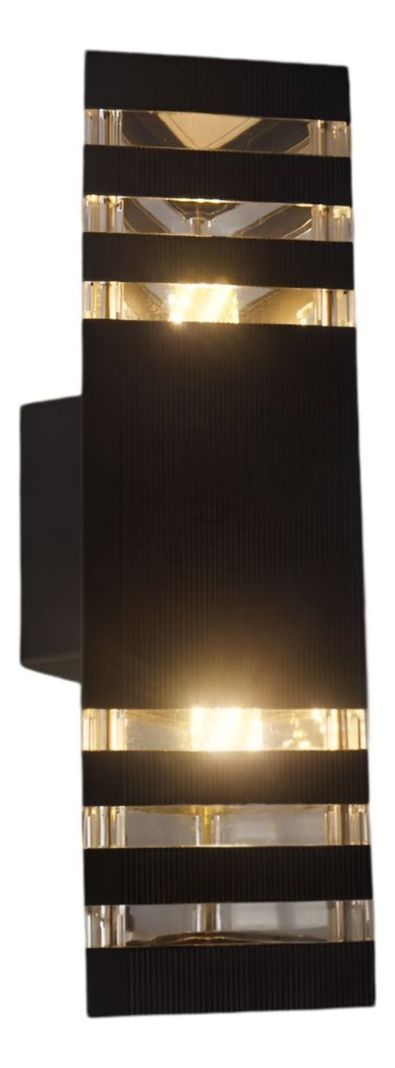Lámpara Aplique Pared Moderna Triángulo Negro Jhn-0