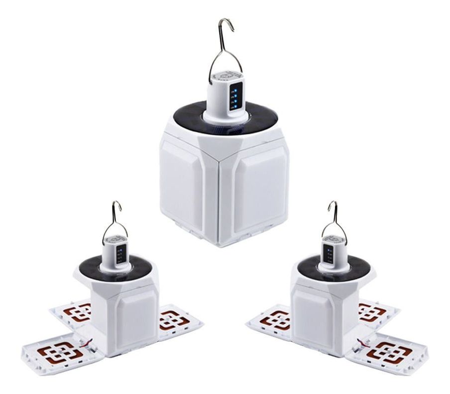 Lámpara Luz LED Recargable USB Acampar Gancho Portátil Jhn-8